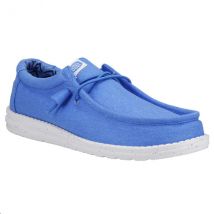 HeyDude Shoes Wally Canvas Blue