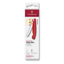 Victorinox Swiss Classic Red 11cm Serrated Picnic Knife