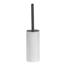 Showerdrape Alto White Toilet Brush & Holder