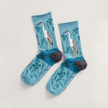 Seasalt Womens Bamboo Arty Socks River Pearl Limpet Size 4-7