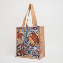 Seasalt Jute Shopper Seafood Summer Gig