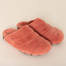 Brakeburn Coral Fluffy Slippers Size 8