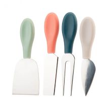 Fusion Twist Cheese Knife Set Multicoloured