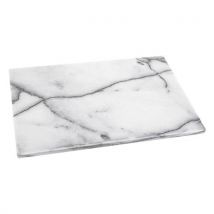Judge White Marble Oblong Platter 46 x 30cm