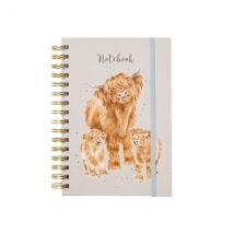 Wrendale Designs 'Highland Coo' Highland Cow A5 Notebook