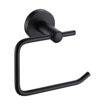 Showerdrape Modernity Black Stainless Steel Wall Mounted Toilet Roll Holder
