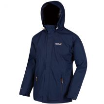 Regatta Navy Matt Lightweight Waterproof Jacket With Concealed Hood Size L