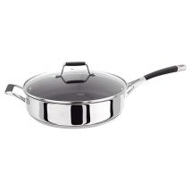 Stellar 5000 Induction Flow 28cm Non-Stick Saute Pan With Helper Handle