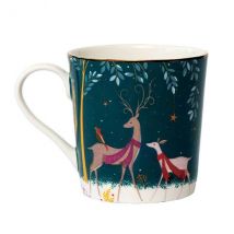 Sara Miller Woodland Tales Collection Mug Deer & Robin