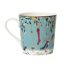 Sara Miller Woodland Tales Collection Mug Skaters
