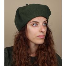 Le Béret Français - Béret Classique Kaki Pour Femme - Vert - Taille Unique - Headict