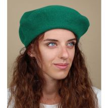 Le Béret Français - Béret Classique Vert Emeraude Wm Pour Femme - Taille Unique - Headict