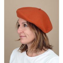 Héritage Par Laulhère - Béret Paris Erable Pour Femme - Orange - Taille Unique - Headict