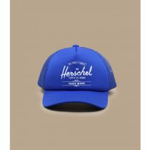 Herschel - Casquette "Baby Whaler Mesh Surf The Web" Pour Enfant - Bleu - Taille Unique - Headict