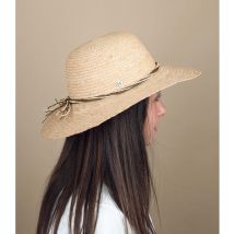 M By Flechet - Chapeau Aya Raphia Pour Femme - Beige - Taille M - Headict