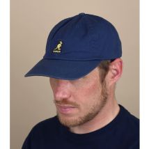 Kangol - Casquette Washed Baseball Navy Pour Homme - Bleu Marine - Taille Unique - Headict