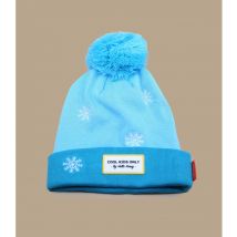 Hello Hossy - Bonnet "Mountain Flakes" - Bleu - Taille I - Headict