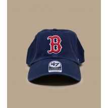 47 Brand - Casquette "Clean Up Boston Red Sox" Pour Homme - Bleu - Taille Unique - Headict