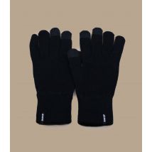 Barts - Gants "Fine Knitted Touch Gloves Black" Pour Homme - Noir - Taille S/M - Headict