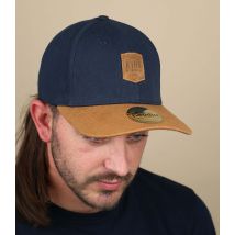 Winter Is Here - Casquette Curve"King Of The North Navy Brown" Pour Homme - Bleu Marine - Taille Unique - Headict