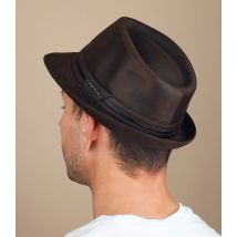 Herman Headwear - Chapeau "Don Kairan Brown" Pour Homme - Marron - Taille XL - Headict