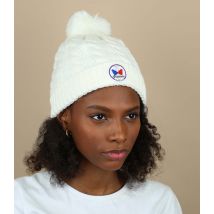 Pipolaki - Bonnet "Gstaad Blanc" Pour Femme - Taille Unique - Headict