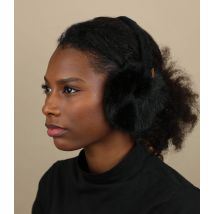 Barts - Caches-oreilles "Fur Earmuffs Black" Pour Femme - Noir - Taille Unique - Headict