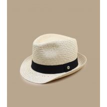 M By Flechet - Chapeau Winston Oriental Panama Pour Homme - Blanc - Taille L - Headict