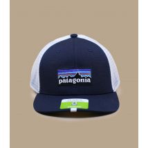 Patagonia - Casquette "Kids Trucker P6 Logo Navy" Pour Enfant - Bleu Marine - Taille Unique - Headict