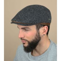 Herman Headwear - Béret "Grasberg Wool Charcoal" Pour Homme - Gris - Taille L - Headict