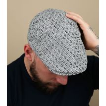 Mtm - Béret "Bang Damier Bleu" Pour Homme - Taille S - Headict