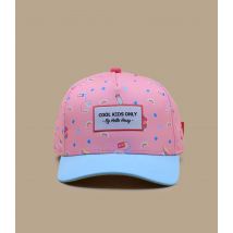 Hello Hossy - Casquette Curve"Rollers" - Rose - Taille I - Headict