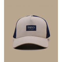 Taiyo - Casquette "Japan Tigers Trucker Reverse" Pour Homme - Beige - Taille Unique - Headict