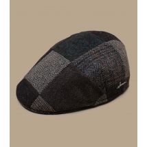 Herman Headwear - Béret "Kubor Patchwork Brown" Pour Homme - Marron - Taille M - Headict