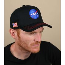 Capslab - Casquette Curve"NASA Black" Pour Homme - Noir - Taille Unique - Headict