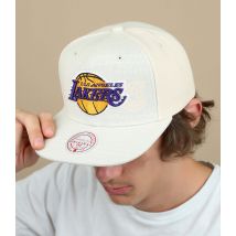 Mitchell & Ness - Casquette "Cut Away Lakers" Pour Homme - Beige - Taille Unique - Headict