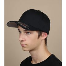 Flexfit - Casquette Noire Flexfit Pour Homme - Taille L-XL - Headict