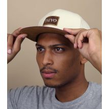 Taiyo - Casquette "Badge Logo Snapback Beige" Pour Homme - Beige/marron - Taille Unique - Headict