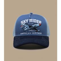 Stetson - Casquette Trucker Cap Sky Rider Pour Homme - Bleu - Taille Unique - Headict