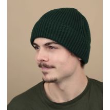 Headict - Bonnet "Engineered Knit Ribbed Beanie Bottle Green" Pour Homme - Vert - Taille Unique - Headict