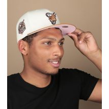 New Era - Casquette "Side Patch 59Fifty San Diego Padres Bronze Chrome Brown Pink" Pour Homme - Beige - Taille 7 3/4 - Headict