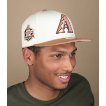 New Era - Casquette "Side Patch 59Fifty Arizona Diamondbacks Bronze Chrome Brown Pink" Pour Homme - Beige - Taille 7 7/8 - Headict