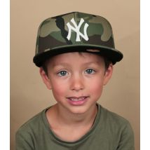 New Era - Casquette "Snapback Kids Team Camo 950 NY Woodland" Pour Enfant - Taille Y - Headict