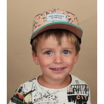 Hello Hossy - Casquette "Trucker Road Trip" - Beige - Taille I - Headict