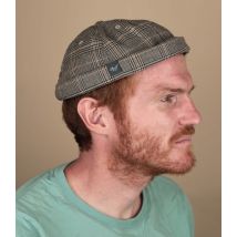 Reell - Bonnet "Docker Cap Check" Pour Homme - Beige - Taille Unique - Headict