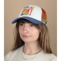 Roxy - Casquette "Donut Spain Tiger Lily Cruz" Pour Femme - Bleu - Taille Unique - Headict