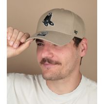 47 Brand - Casquette "MVP Boston Cooperstown Khaki" Pour Homme - Beige - Taille Unique - Headict