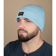 Taiyo - Bonnet "Tessy Cuff Beanie Sky Blue" Pour Homme - Bleu - Taille Unique - Headict