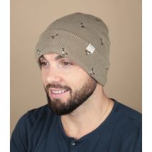 Barts - Bonnet "Vinson Beanie Taupe" Pour Homme - Beige - Taille Unique - Headict