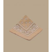 Headict - Écharpe "Bandana Beige" Pour Homme - Taille Unique - Headict